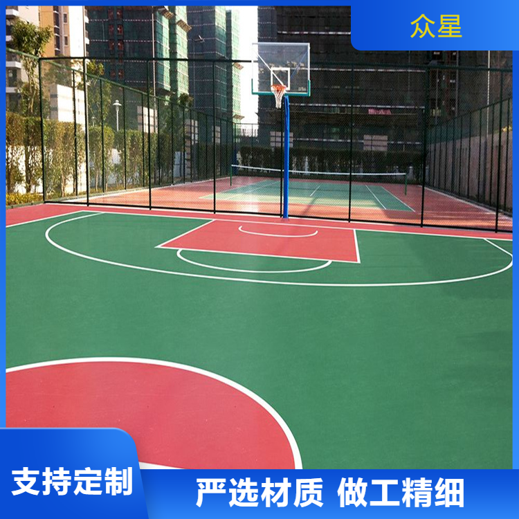 铁岭市人造草坪篮球场硅PU - 排名